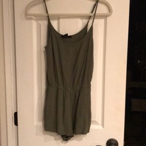 Dark green Romper